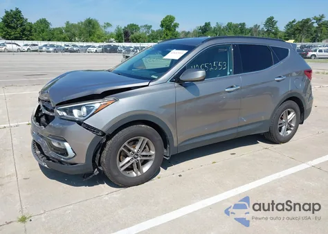 2017 Hyundai Santa Fe Sport 2.4L from USA, damaged, VIN 5NMZUDLB2HH014199